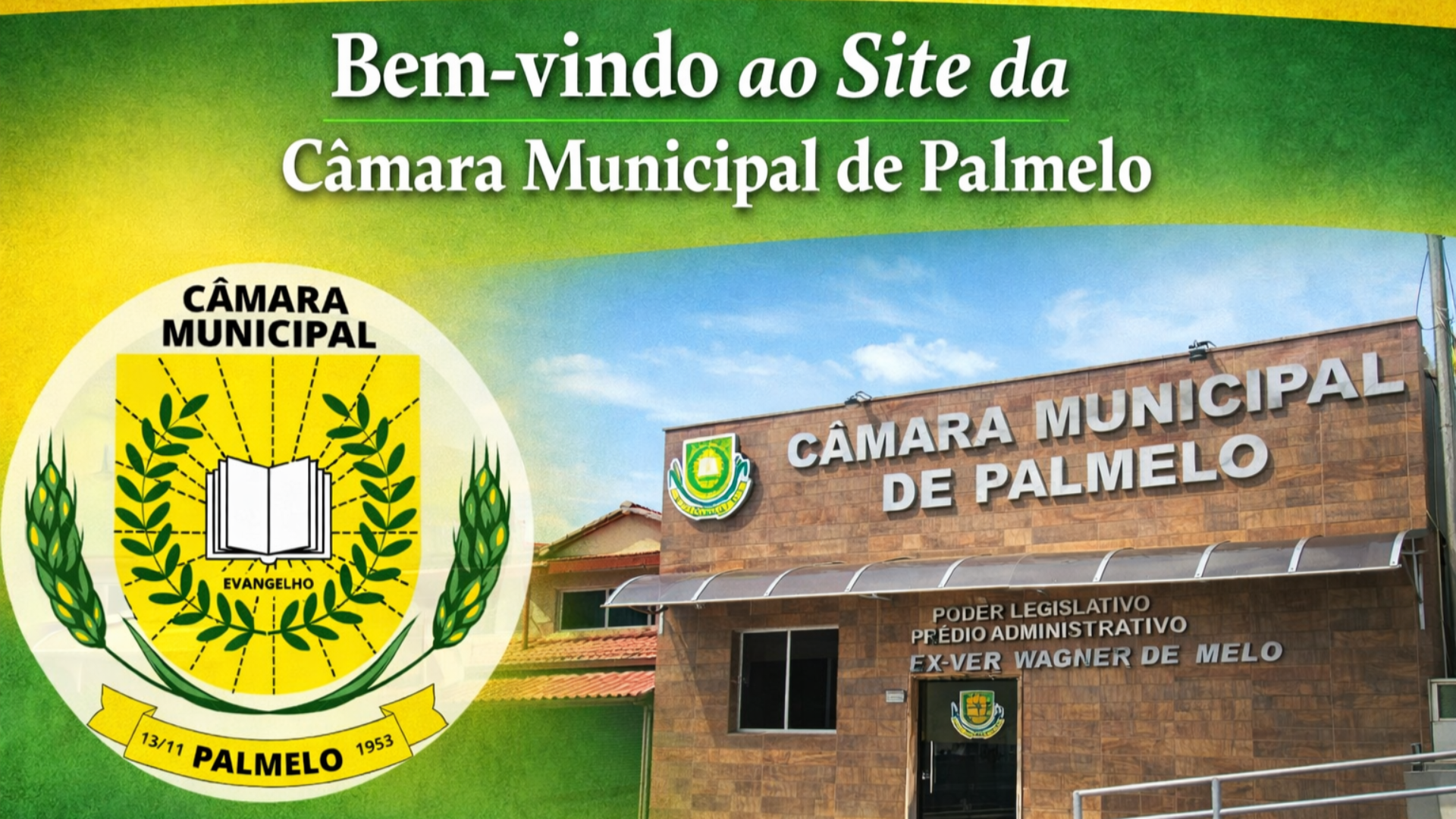 Bem-vindo ao Site da Câmara Municipal de Palmelo